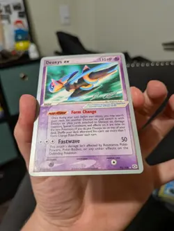 Pokemon TCG Deoxys EX Ultra Rare 93/106 Non-holo 2006 World Championships (NM) - Image 2