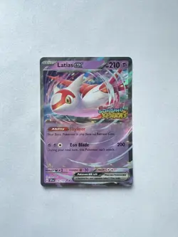 Latias ex 76/191 Surging Sparks Double Rare NM Stamped Promo - Image 1