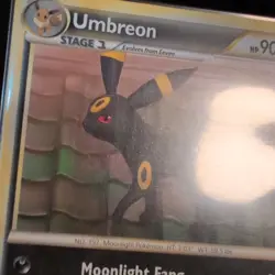 ?? Umbreon 10/90 HGSS Pokemon card Undaunted Regular Rare Card (non holo) NM - Image 3