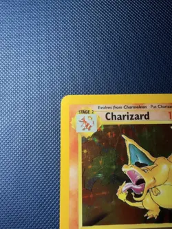 Pokemon TCG Charizard 4/102 Holo Rare Base Set Unlimited 1999 MP - Image 5