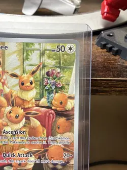 Pokemon Eevee Full Art Holo Twilight Masquerade 188/167 Special Illustration - Image 3