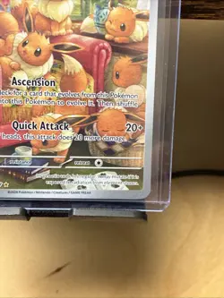 Pokemon Eevee Full Art Holo Twilight Masquerade 188/167 Special Illustration - Image 4