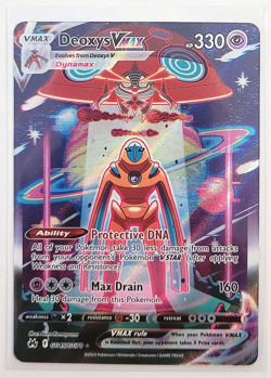 Deoxys VMAX GG45/GG70 - SWSH Pokemon Crown Zenith Galarian Gallery - NM/M - Image 1