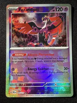 Fezandipiti 45/131 Master Ball Prismatic Evolutions PRE -Near Mint- Pokemon TCG - Image 1