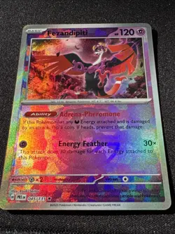 Fezandipiti 45/131 Master Ball Prismatic Evolutions PRE -Near Mint- Pokemon TCG - Image 2