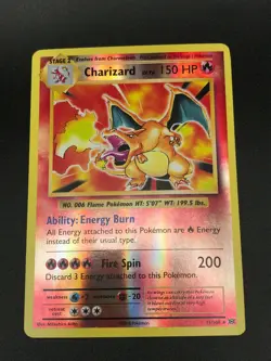 Charizard 11/108 REVERSE HOLO Rare XY Evolutions NM Pokemon TCG 2016 - Image 2