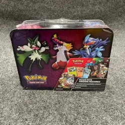 Pokemon Fall 2023 Collectors Chest Lunchbox Tin Charizard 6 Packs, Sealed, Wear - Image 2