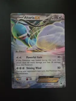 Pokemon Altaria EX Holo Ultra Rare Card 83/124 XY Fates Collide - Image 1