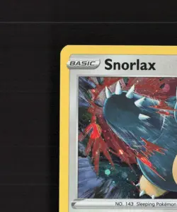 Snorlax SWSH119 Sword & Shield Black Star Promo Cosmos Holo Pokemon Card NM - Image 3