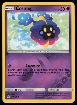 Cosmog 99/236 Reverse Holo Pokemon Cosmic Eclipse LP - Image 1