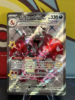 Pokemon TCG - 2024 Charizard ex 74 - Black Star Promo Holo- Mint - Image 1