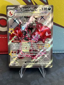 Pokemon TCG - 2024 Charizard ex 74 - Black Star Promo Holo- Mint - Image 3