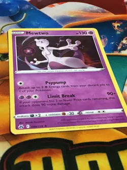 C229 POKEMON TCG CROWN ZENITH MEWTWO #059 NM-M HOLO - Image 2