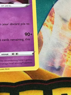 C229 POKEMON TCG CROWN ZENITH MEWTWO #059 NM-M HOLO - Image 5