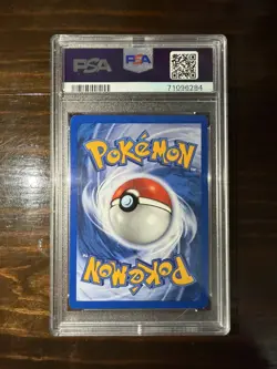 2002 Pokemon Neo Destiny 14/105 Light Dragonite Holo PSA 5 (mk) - Image 2