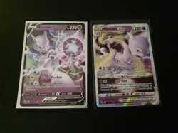 LP Mewtwo V 030/078 & Mewtwo VSTAR 031/078 NM Pokemon GO TCG - Image 1