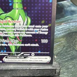 Iron Leaves ex 186/162 Pokemon Scarlet & Violet Temporal Forces Full Art - Image 4