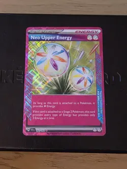 Neo Upper Energy 162/162 Temporal Forces ACE Spec Pokemon TCG NM - Image 1