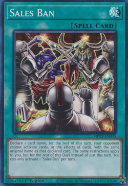 Sales Ban - MP23-EN035 - Super Rare 1st ED NM Yugioh - Image 1