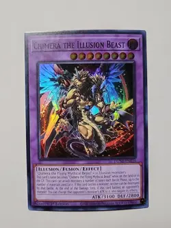 Yu-Gi-Oh! TCG Chimera the Illusion Beast Duelist Nexus DUNE-EN034 1st Edition... - Image 1