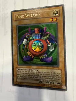 Time Wizard MRD-065 Yugioh! Metal Raiders-Unl, edition-original print-LP - Image 1