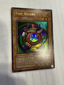 Time Wizard MRD-065 Yugioh! Metal Raiders-Unl, edition-original print-LP - Image 5