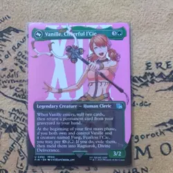 Vanille, Cheerful l'Cie - Final Fantasy x MTG Magic The Gathering Card NM - Image 1