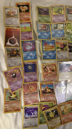 HUGE Pokemon Base Set 80+ cards! Mostly LP To Mint Make Offer - Image 2