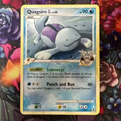 QUAGSIRE 76/111 Platinum Rising Rivals - Non Holo Pokemon Card NM - Image 1