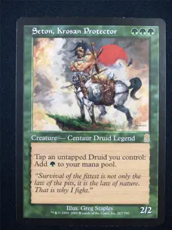 Seton Krosan Protector - Mtg Card #13K - Image 1