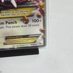 Pokemon Card M Kangaskhan EX 79/106 Flashfire 2014 World Championships NM Card - Image 4
