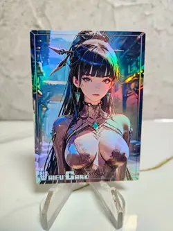 Eve Stellar Blade Trading Card Waifu Goddess Story Anime Girl holo Karte Manga - Image 1