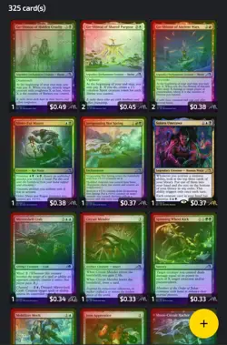 325 MTG Cards from Kamigawa Neon Dynasty Edition Magic 2022, 300+ FOIL, no Lands - Image 3