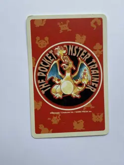 Charmander Ace Of Clubs Pokemon Poker Charizard Red Deck Playing Card 1996 - Image 2