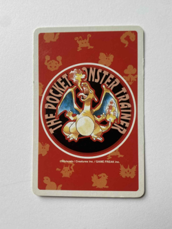 Eevee 6 of Clubs Pokemon Poker No. 133 Charizard Red Deck Playing Card 1996 - Image 2
