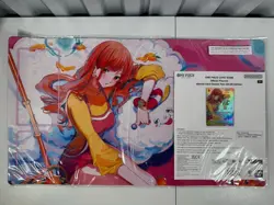 One Piece TCG Playmat Bandai Card Games Fest 24-25 Edition W/ Zeus Promo Card! - Image 1