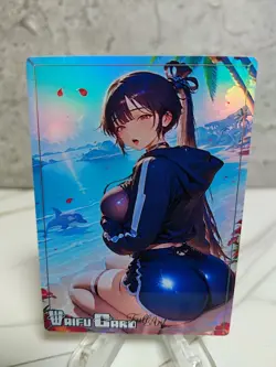 Eve Stellar Blade Trading Card Waifu Goddess Story Anime Girl holo Karte Manga - Image 1