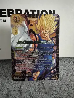 Prince of Destruction Vegeta Emotions Unleashed Foil Dragon Ball Super Card - Image 1