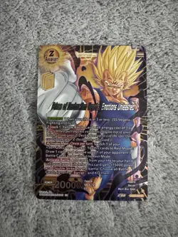 Prince of Destruction Vegeta Emotions Unleashed Foil Dragon Ball Super Card - Image 3