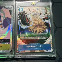Monkey D Luffy OP13-058 One Piece Card Carrying On His Will Jewelry Bonney - Image 2