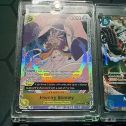 Monkey D Luffy OP13-058 One Piece Card Carrying On His Will Jewelry Bonney - Image 3