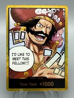 One Piece CCG - Gol.D.Roger GOLD DON!! Card - Carrying On His Will OP-13 English - Image 1