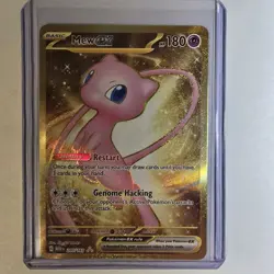🔥Pokemon TCG Mew EX Holo Card 205/165 Scarlet & Violet 151 Series - Image 1