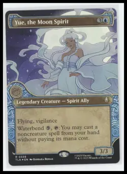 ?? MTG Yue, the Moon Spirit Showcase Foil - Avatar: The Last Airbender Rare - Image 1