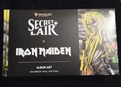 Secret Lair x Iron Maiden: Album Art - Rainbow Foil MTG Sealed - Image 1