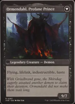 MTG Innistrad Remastered - Westvale Abbey // Ormendahl, Profane Prince - Regular - Image 2