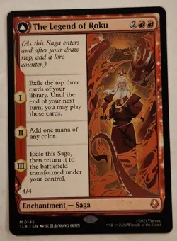 The Legend Of Roku TLA #145 Mythic Regular NM+ - Image 1