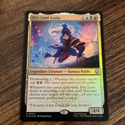 Fire Lord Azula - 0220 - Foil -Avatar: The Last Airbender NM - MTG - Image 1