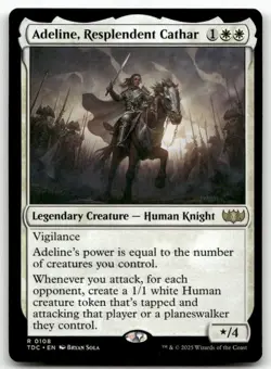 Adeline, Resplendent Cathar #1MTG Tarkir Commander TDC NM X1 - Image 1