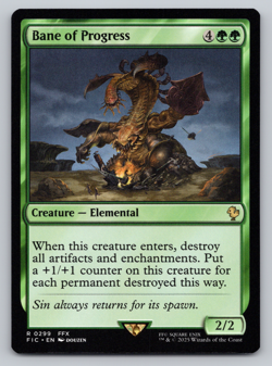 MTG- Bane of Progress - Commander Final Fantasy - Image 1